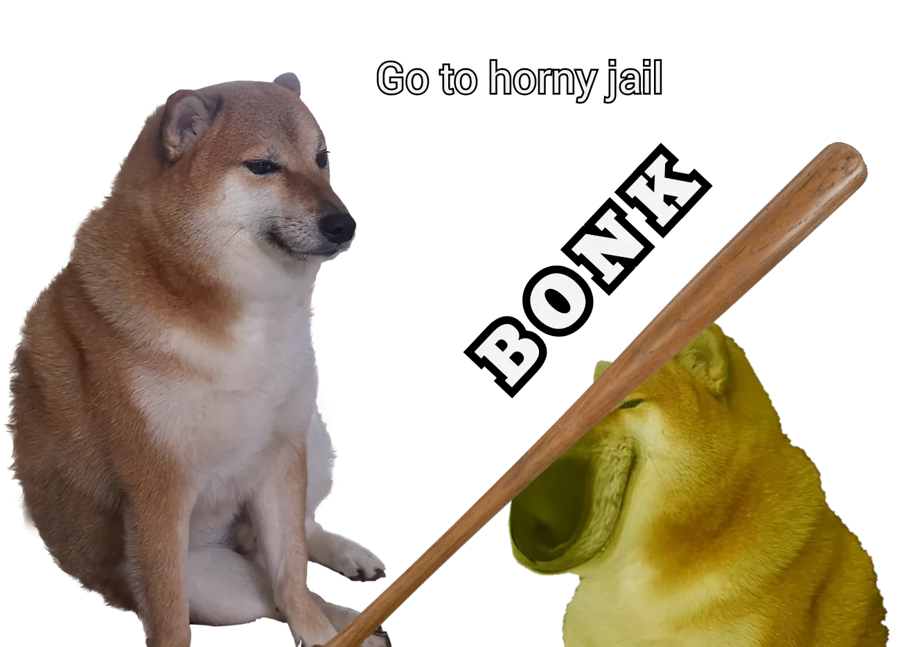 horny jail doge